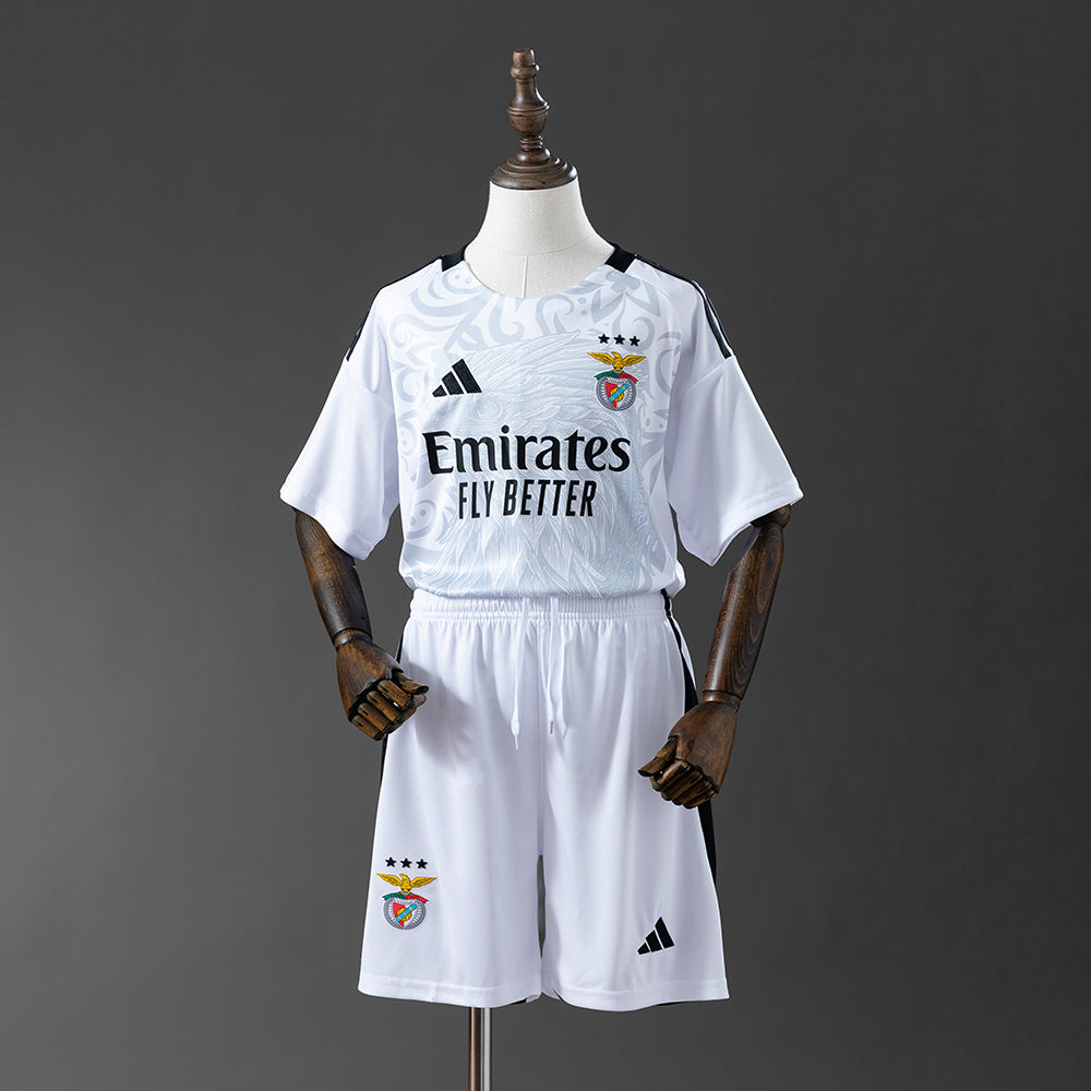 Kit Ensemble Football Entraînement Blanc Enfant 2025/26