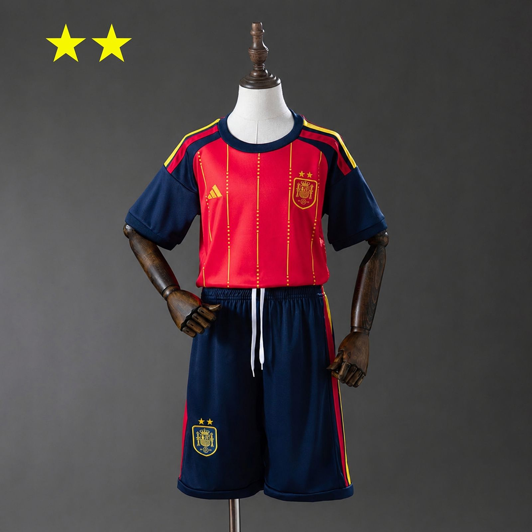 Kit Ensemble Football Espagne Domicile Enfant 2026
