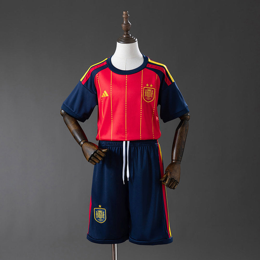 Kit Ensemble Football Espagne Domicile Enfant 2026
