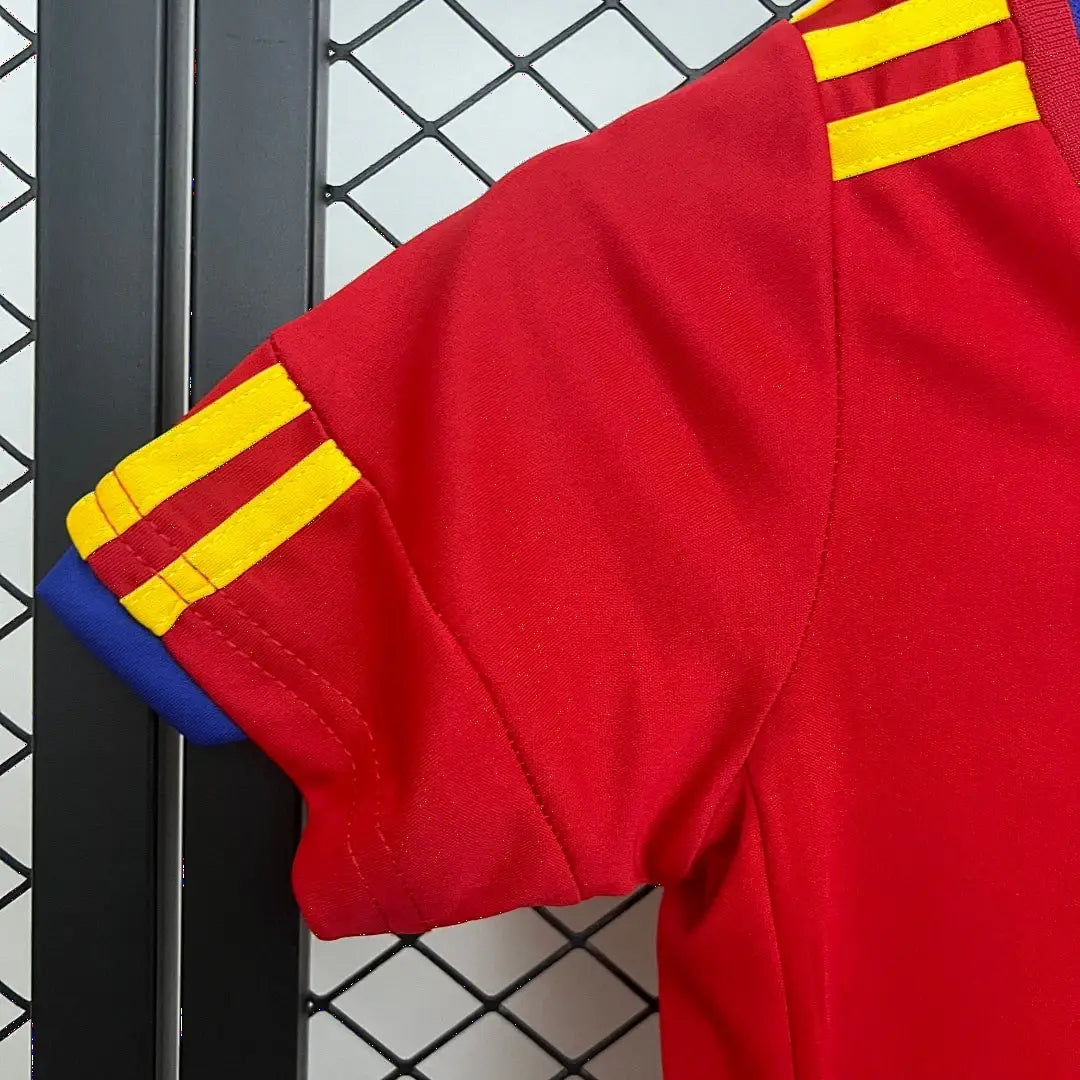 Kit Ensemble Football Espagne Domicile Enfant Rétro 2010.