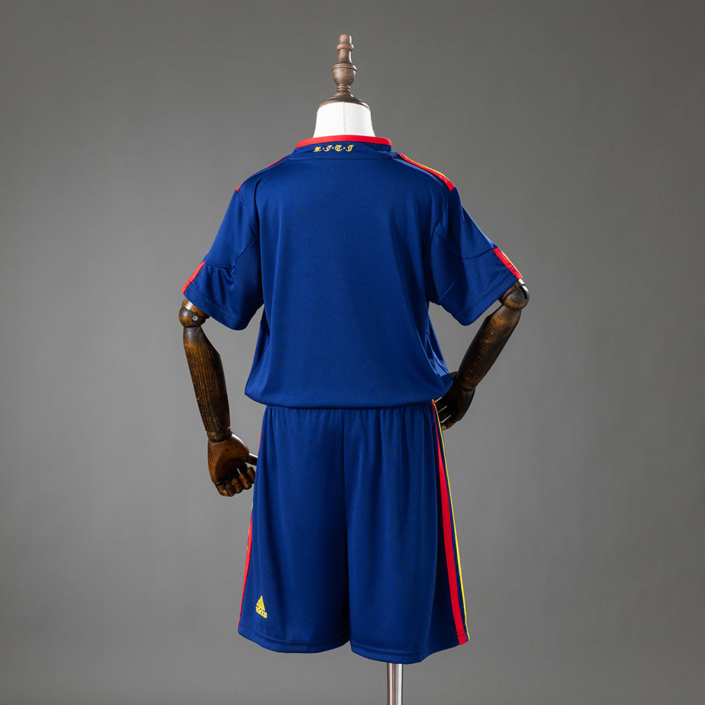 Kit Ensemble Football Espagne Extérieur Enfant Rétro 2010
