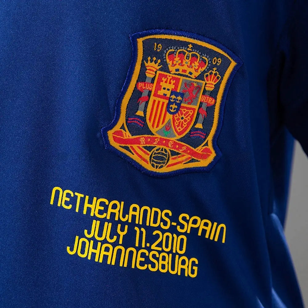 Kit Ensemble Football Espagne Extérieur Enfant Rétro 2010