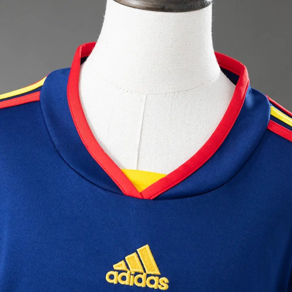 Kit Ensemble Football Espagne Extérieur Enfant Rétro 2010