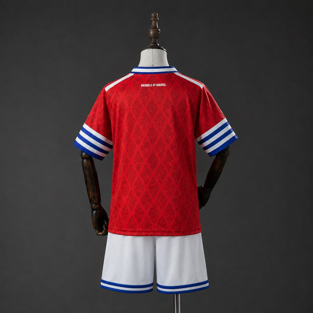 Kit ensemble football extérieur enfant 2026/27 .