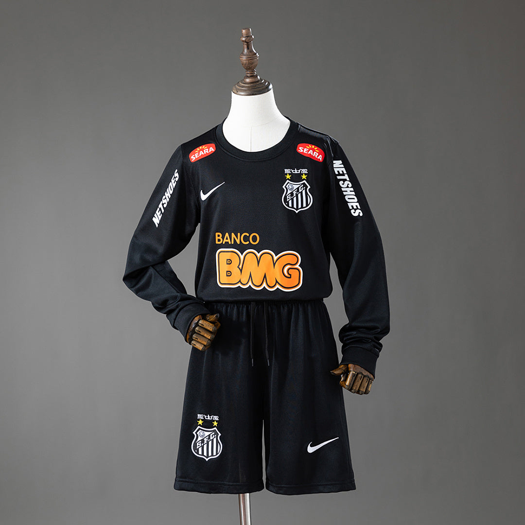Kit Ensemble Football Extérieur Enfant Rétro Manches Longues 2012/13