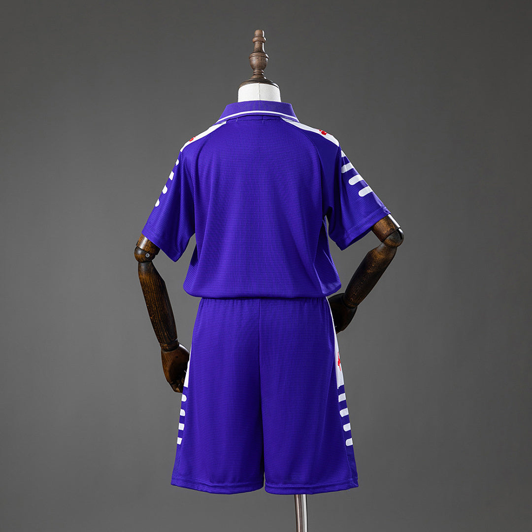 Kit Ensemble Football Fiorentina Domicile Enfant Rétro 1998/99