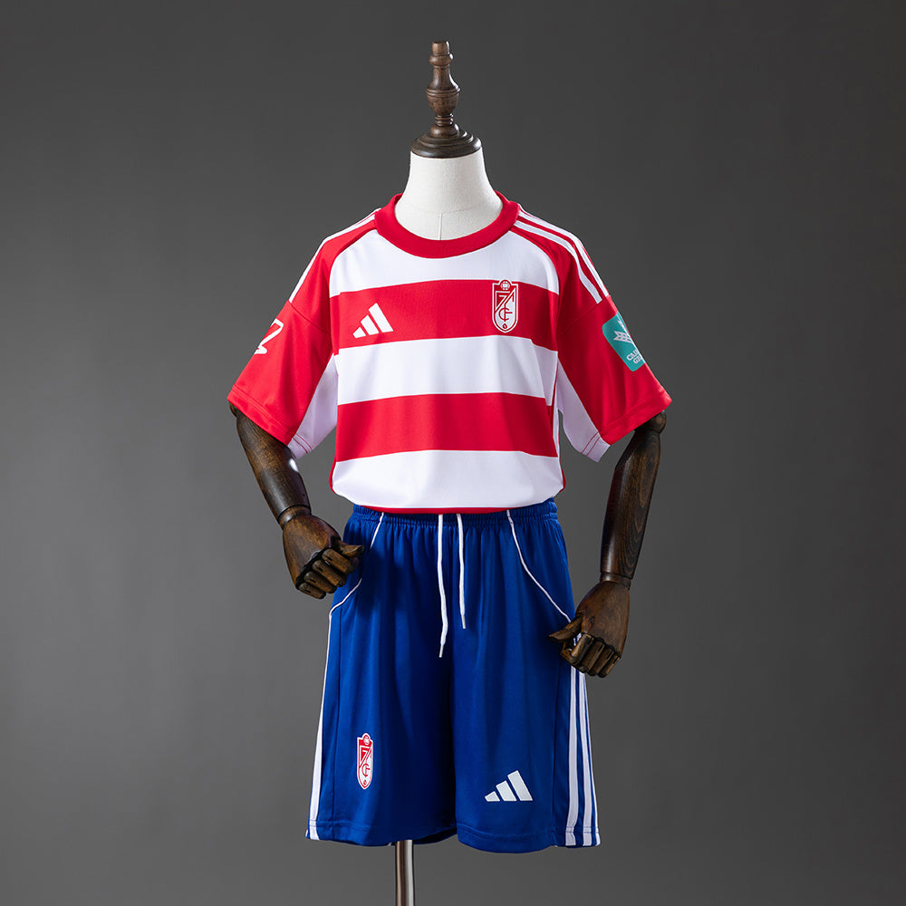 Kit Ensemble Football Granada Domicile Enfant 2025/26.