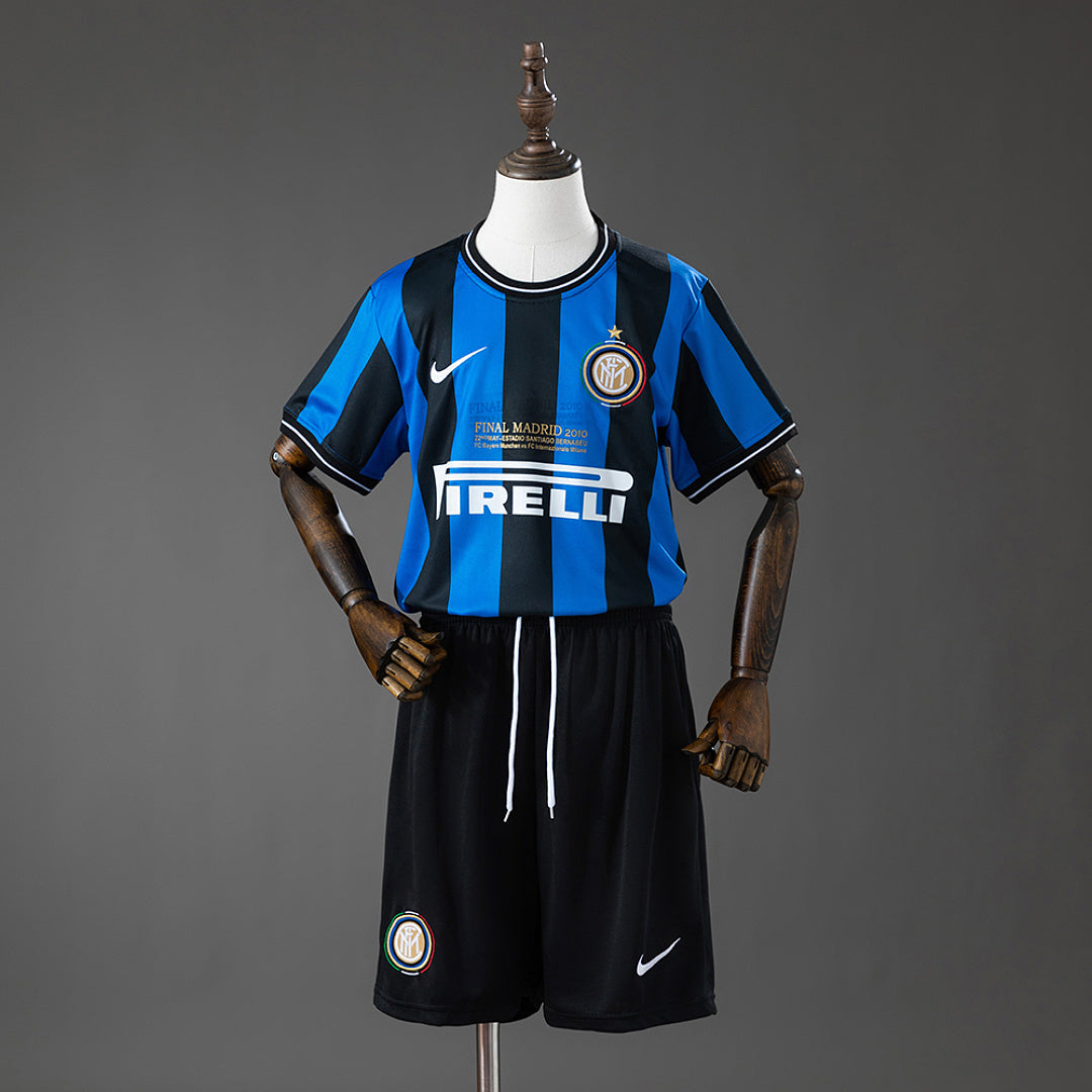 Kit Ensemble Football Inter Milan Domicile Enfant Retro 2009/10