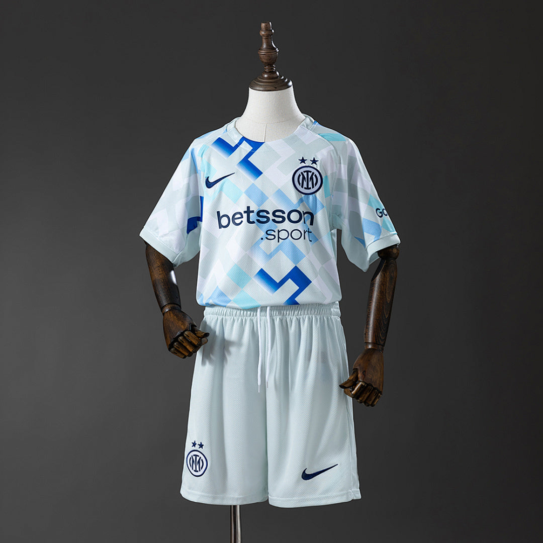 Kit Ensemble Football Inter Milan Extérieur Enfant 2025/26