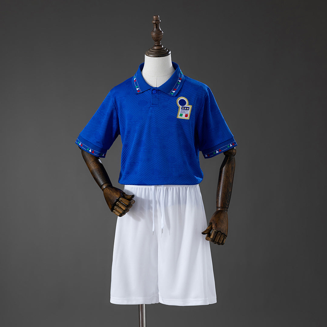 Kit Ensemble Football Italie Domicile Enfant Rétro 1994