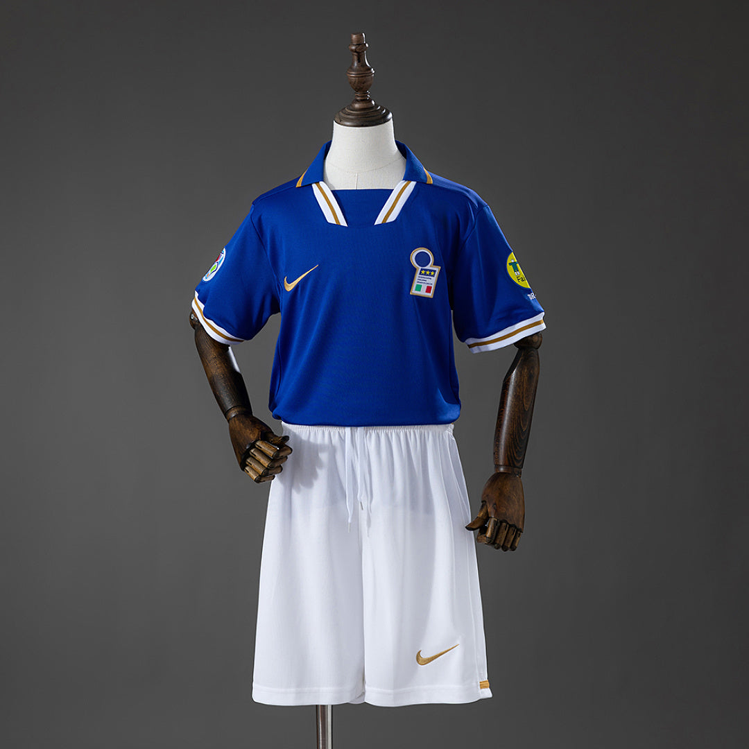 Kit Ensemble Football Italie Domicile Enfant Rétro 1996