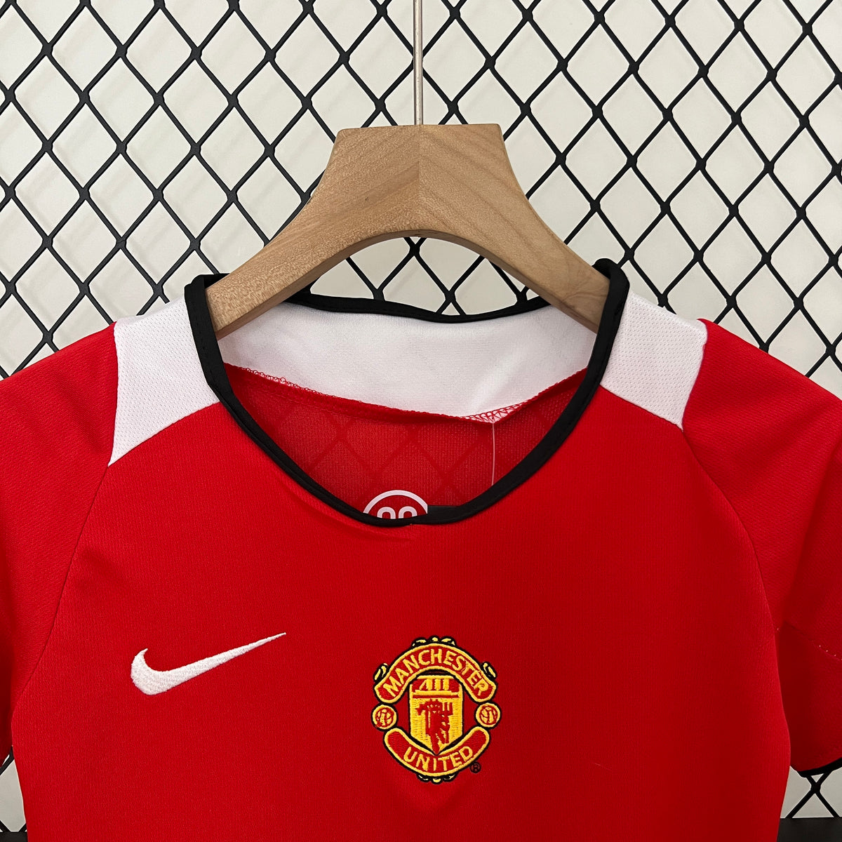Kit Ensemble Football Manchester Domicile Enfant Retro 2005/06