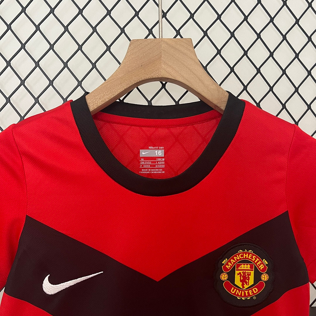 Kit Ensemble Football Manchester Domicile Enfant Retro 2009/10