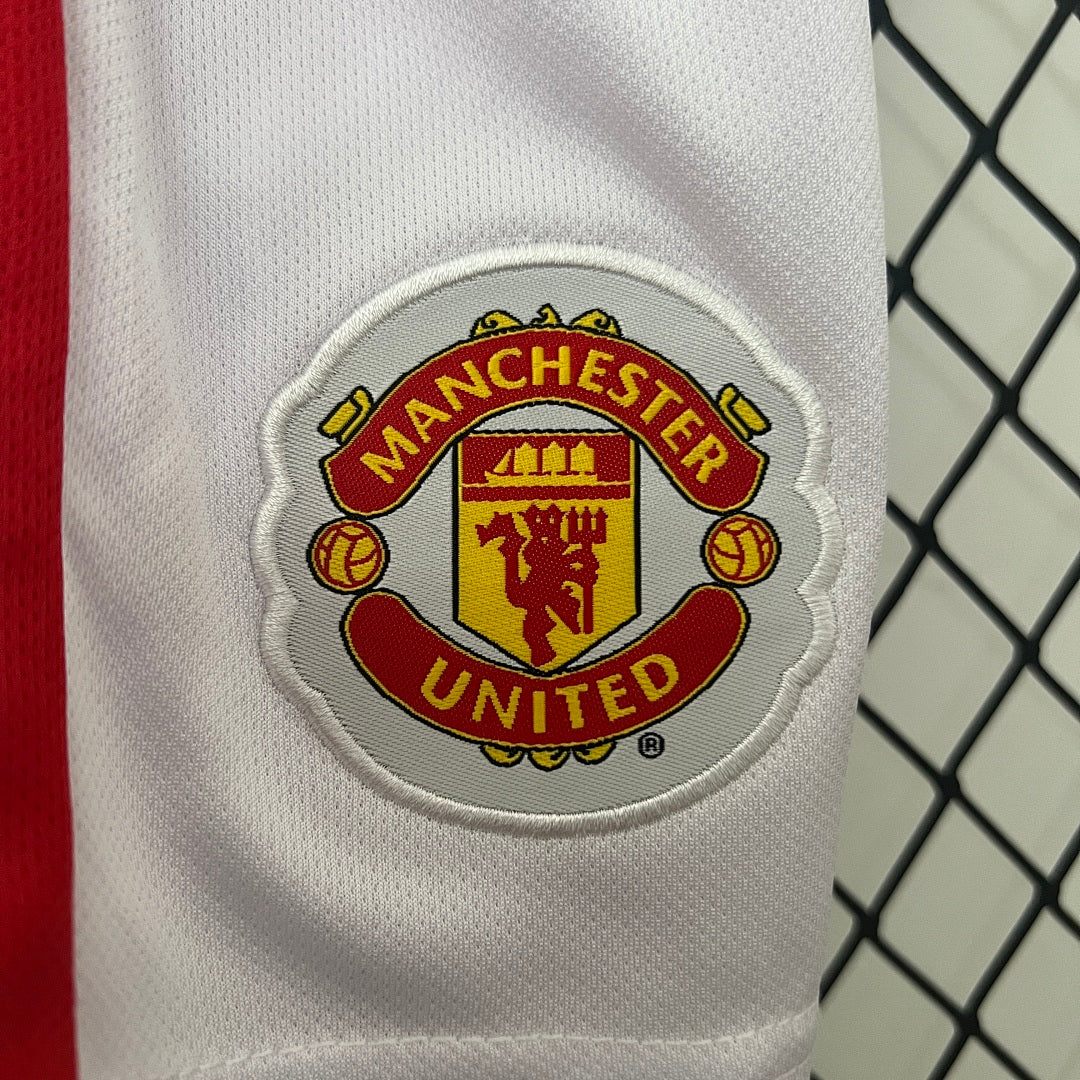 Kit Ensemble Football Manchester Domicile Enfant Retro 2009/10