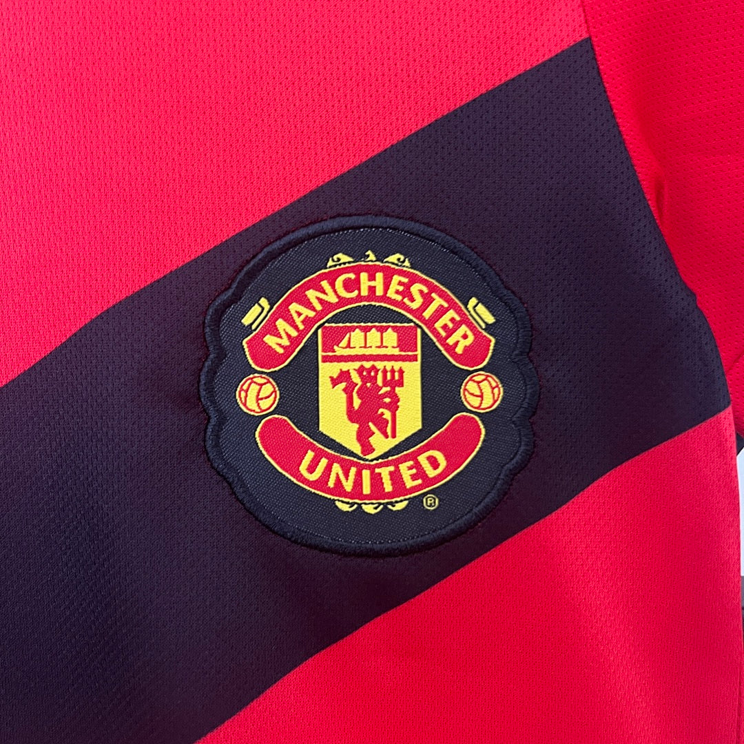 Kit Ensemble Football Manchester Domicile Enfant Retro 2009/10
