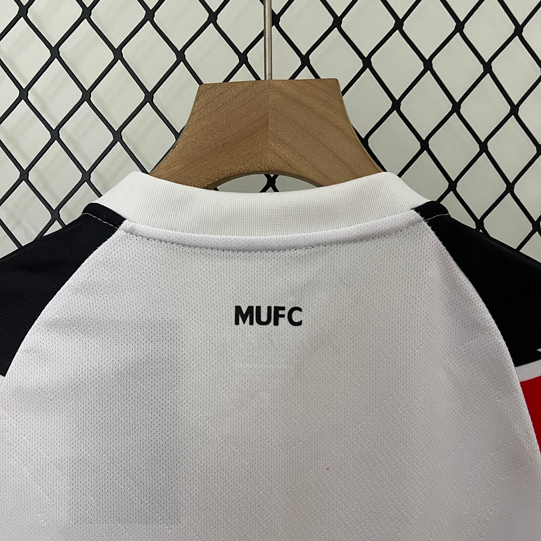 Kit Ensemble Football Manchester Extérieur Enfant Rétro 2010/11