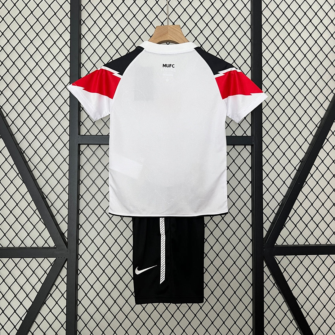 Kit Ensemble Football Manchester Extérieur Enfant Rétro 2010/11