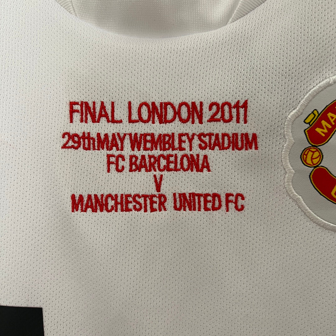 Kit Ensemble Football Manchester Extérieur Enfant Rétro 2010/11