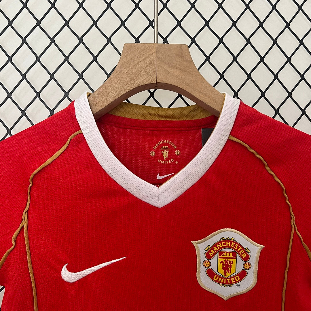 Kit Ensemble Football Manchester United Domicile Enfant Rétro 2006/07