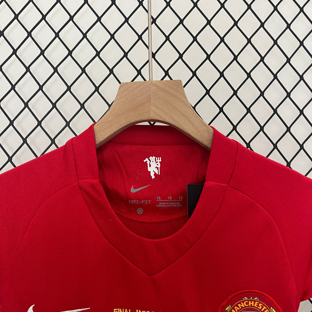 Kit Ensemble Football Manchester United Domicile Enfant Rétro 2007/08