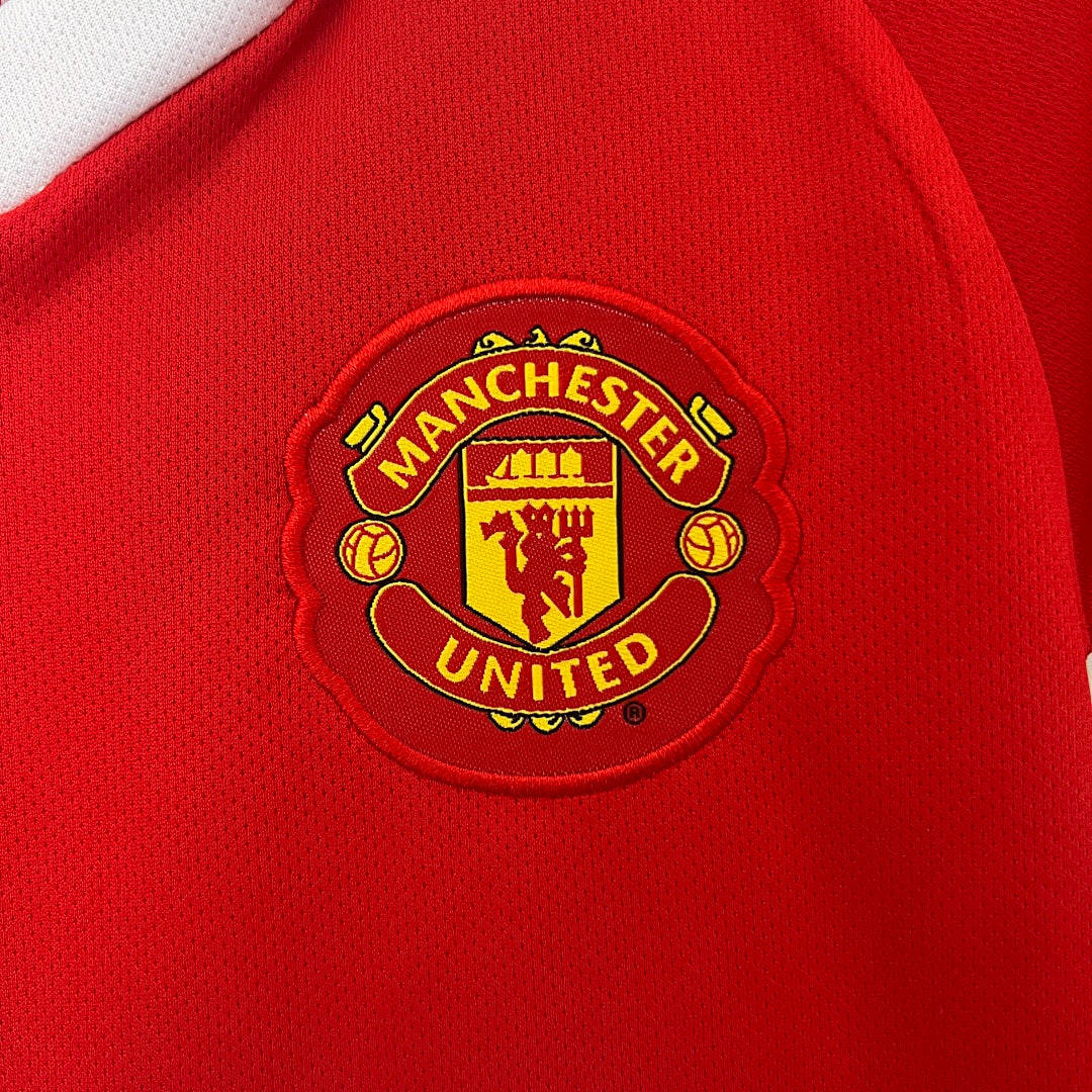Kit Ensemble Football Manchester United Domicile Enfant Rétro 2010/11