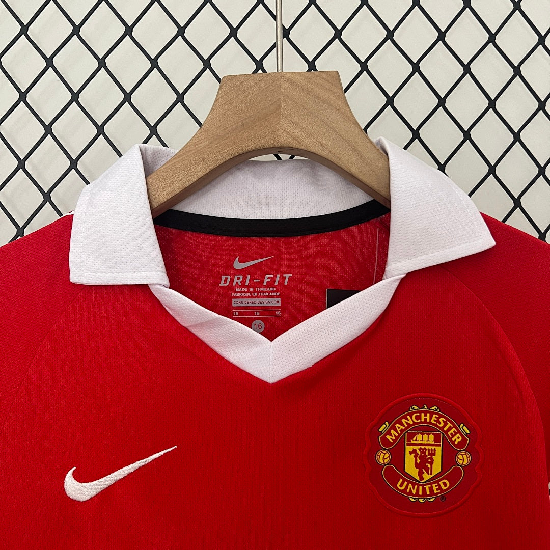 Kit Ensemble Football Manchester United Domicile Enfant Rétro 2010/11
