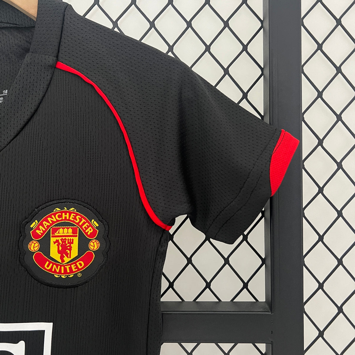 Kit Ensemble Football Manchester United Extérieur Enfant Rétro 2007/08