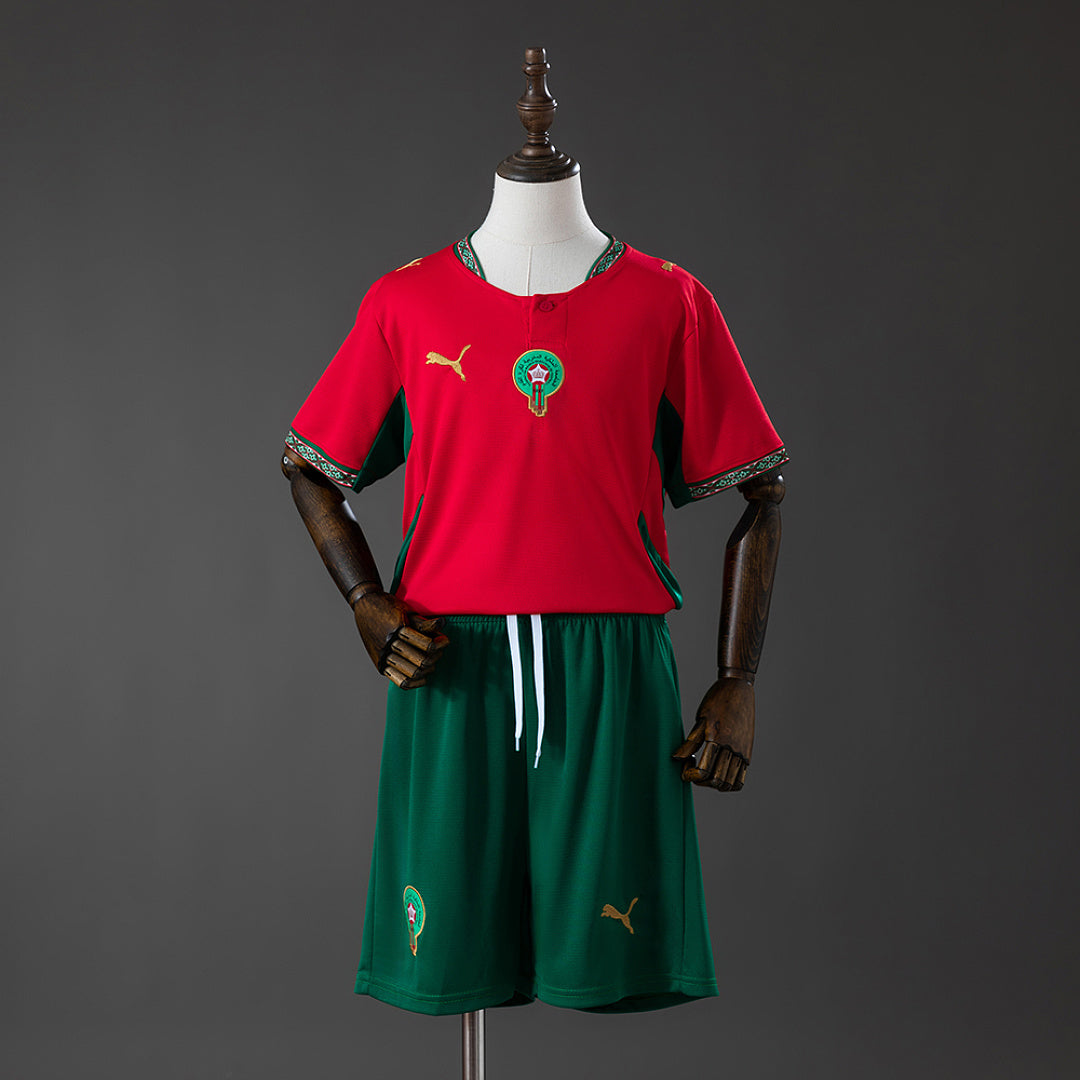 Kit Ensemble Football Maroc Domicile Enfant 2026