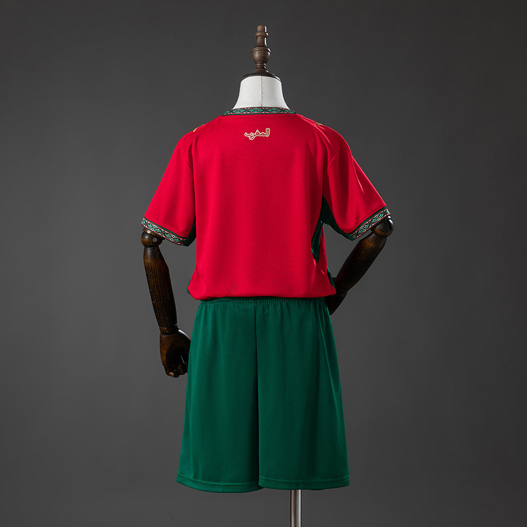 Kit Ensemble Football Maroc Domicile Enfant 2026