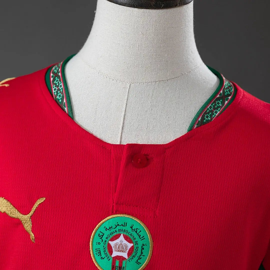 Kit Ensemble Football Maroc Domicile Enfant 2026