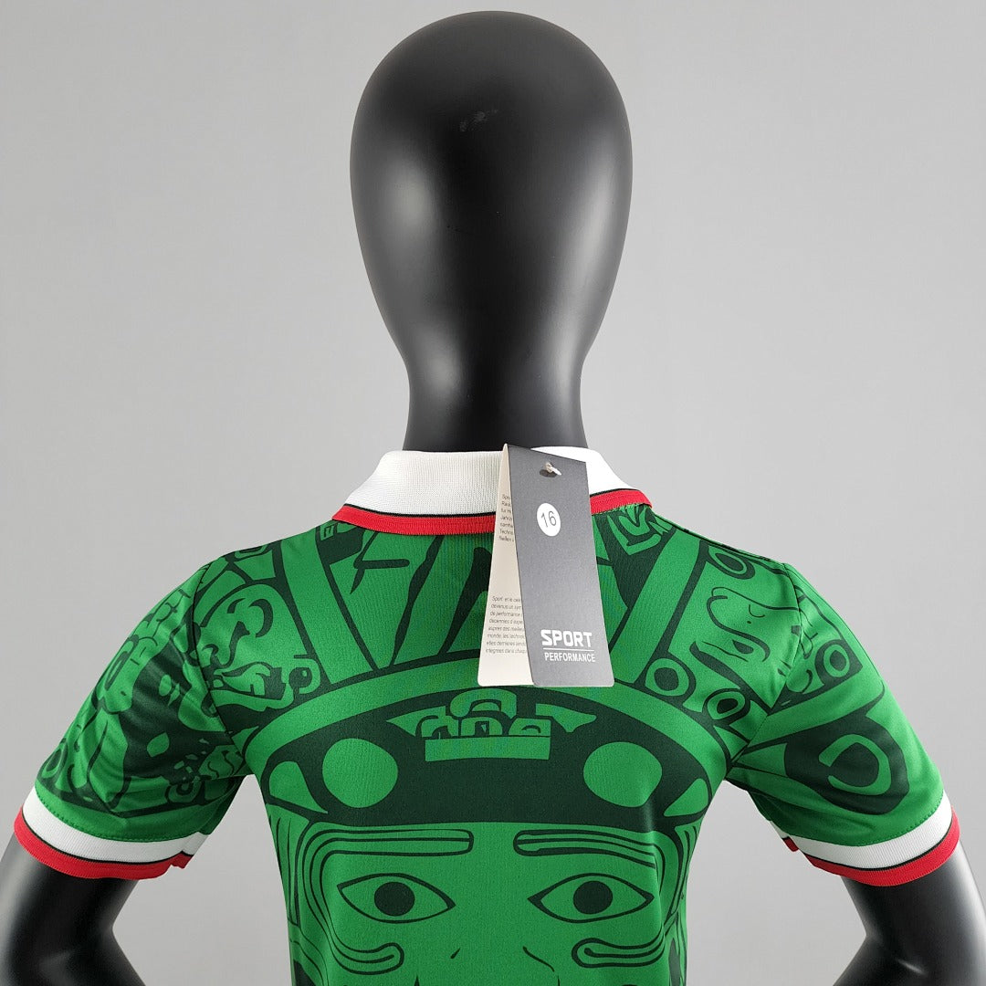Kit Ensemble Football Mexique Domicile Enfant Rétro 1998