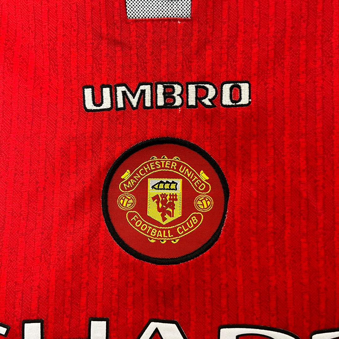 Kit Ensemble Football M-U Domicile Enfant Rétro 1996/97