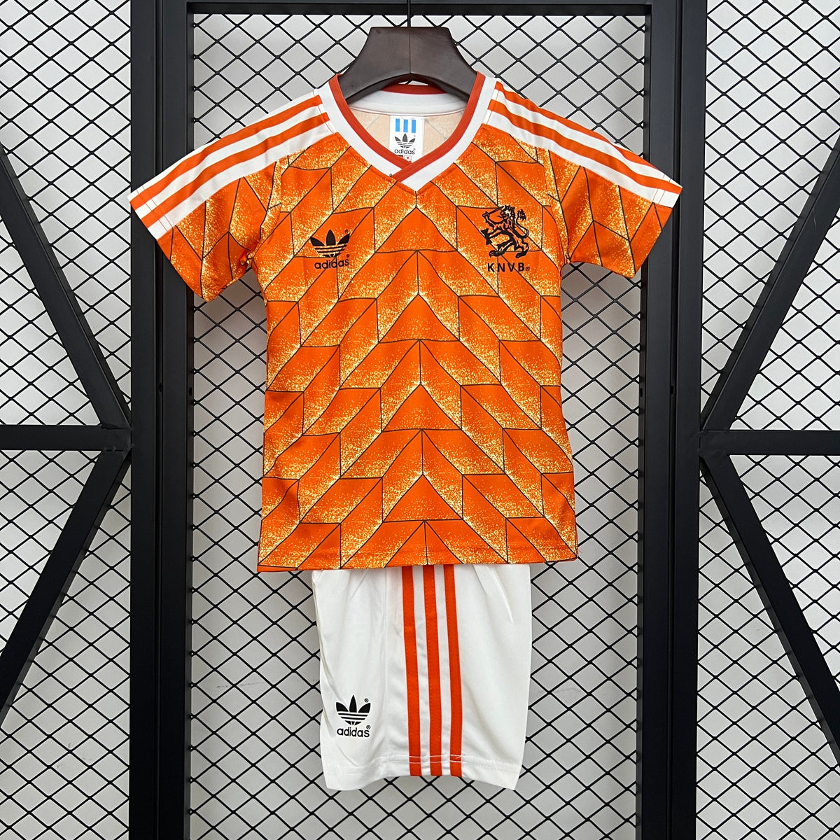 Kit Ensemble Football Pays-Bas Domicile Enfant Rétro 1988
