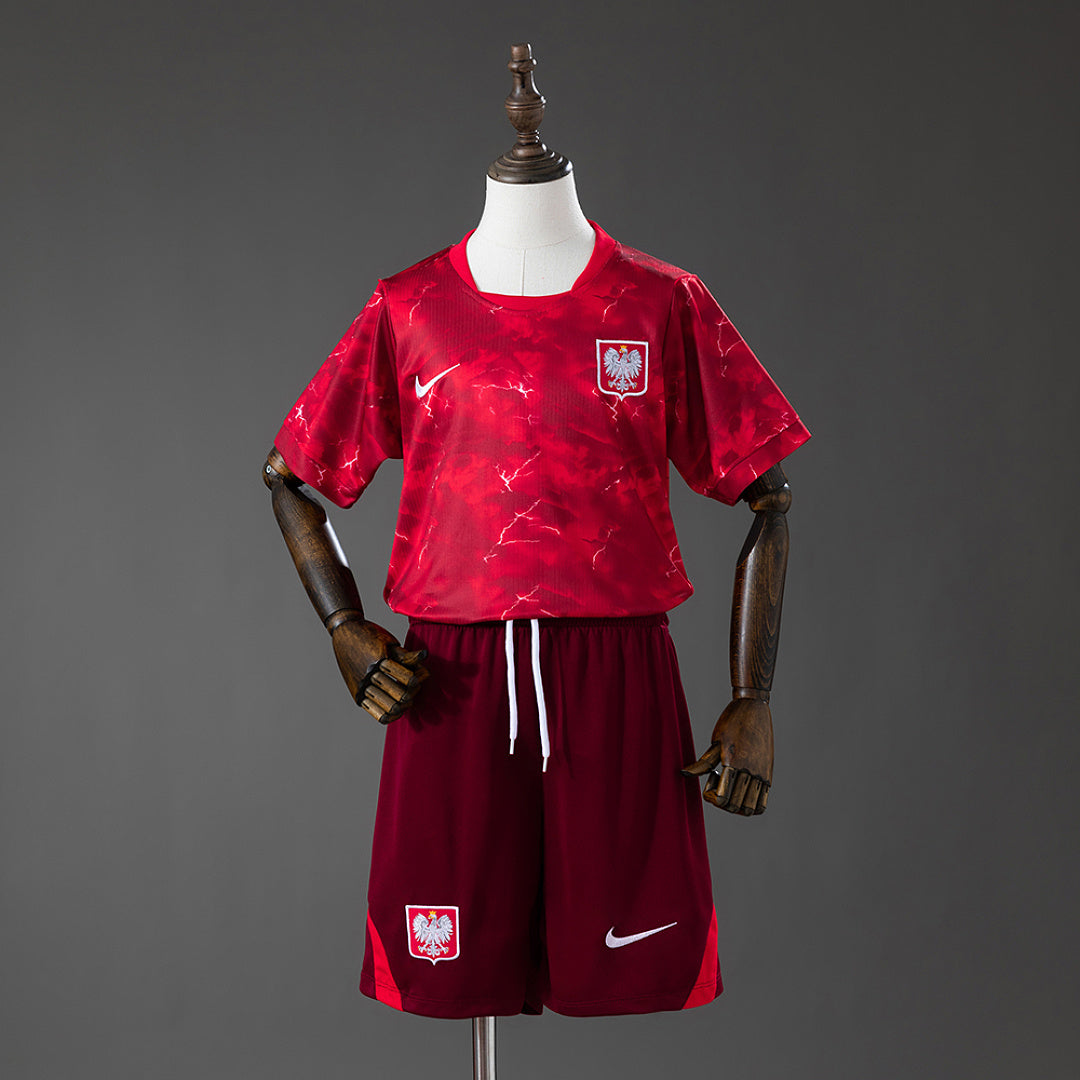 Kit Ensemble Football Pologne Extérieur Enfant 2026/27