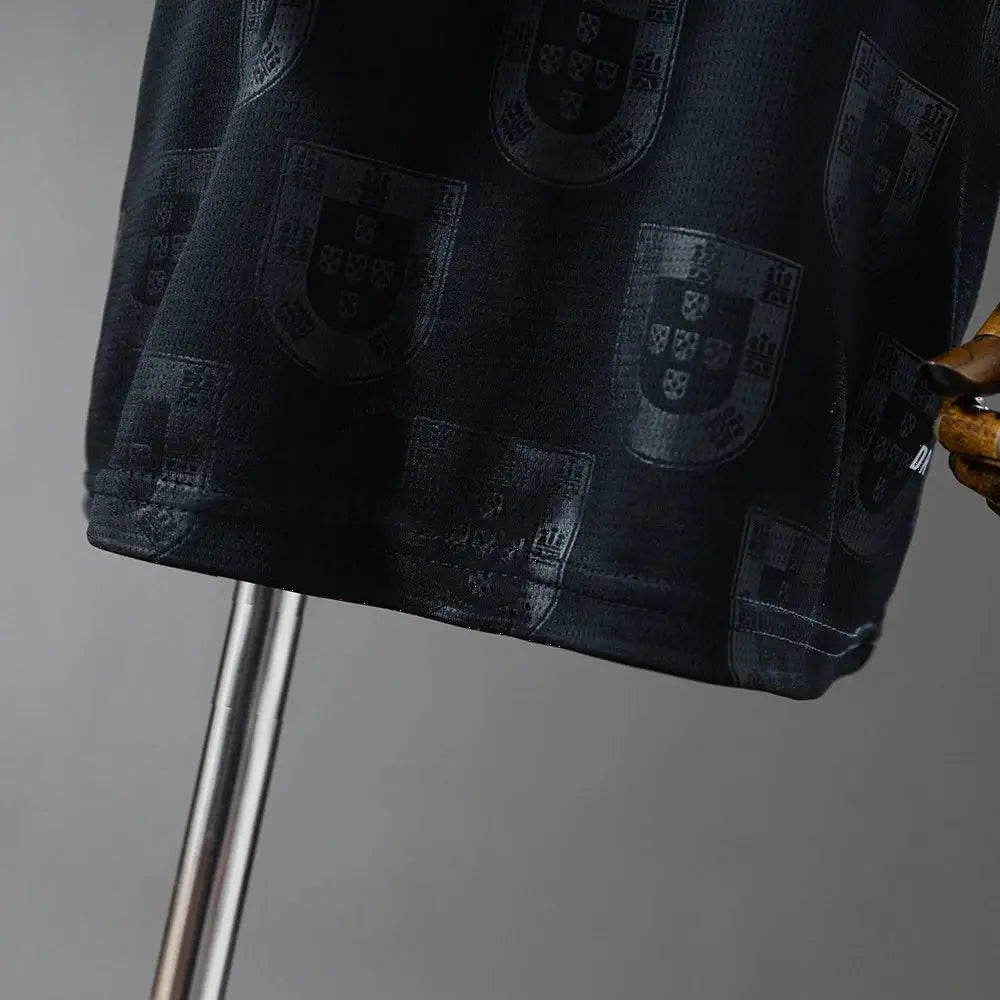 Kit Ensemble Football Portugal Noir Enfant 2026