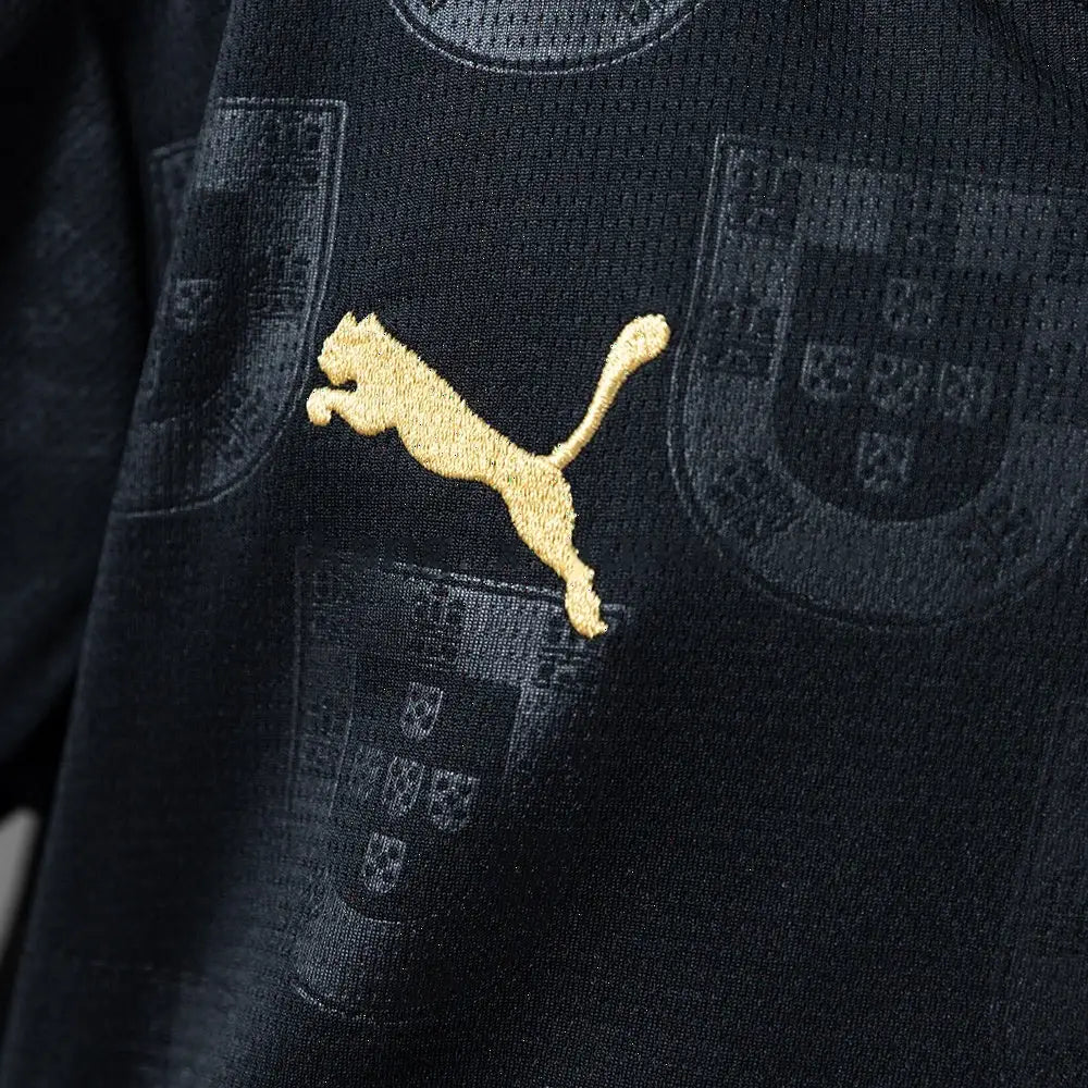 Kit Ensemble Football Portugal Noir Enfant 2026
