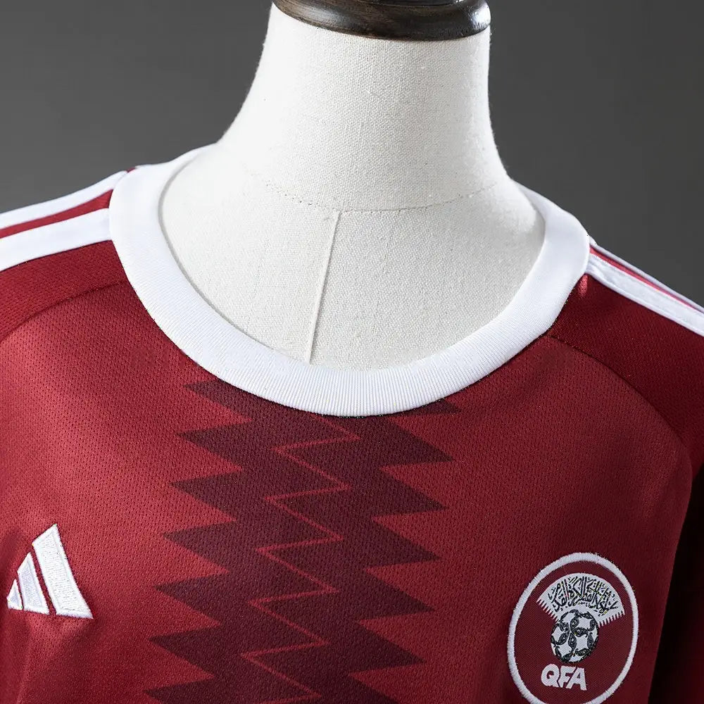 Kit Ensemble Football Qatar Domicile Enfant 2026