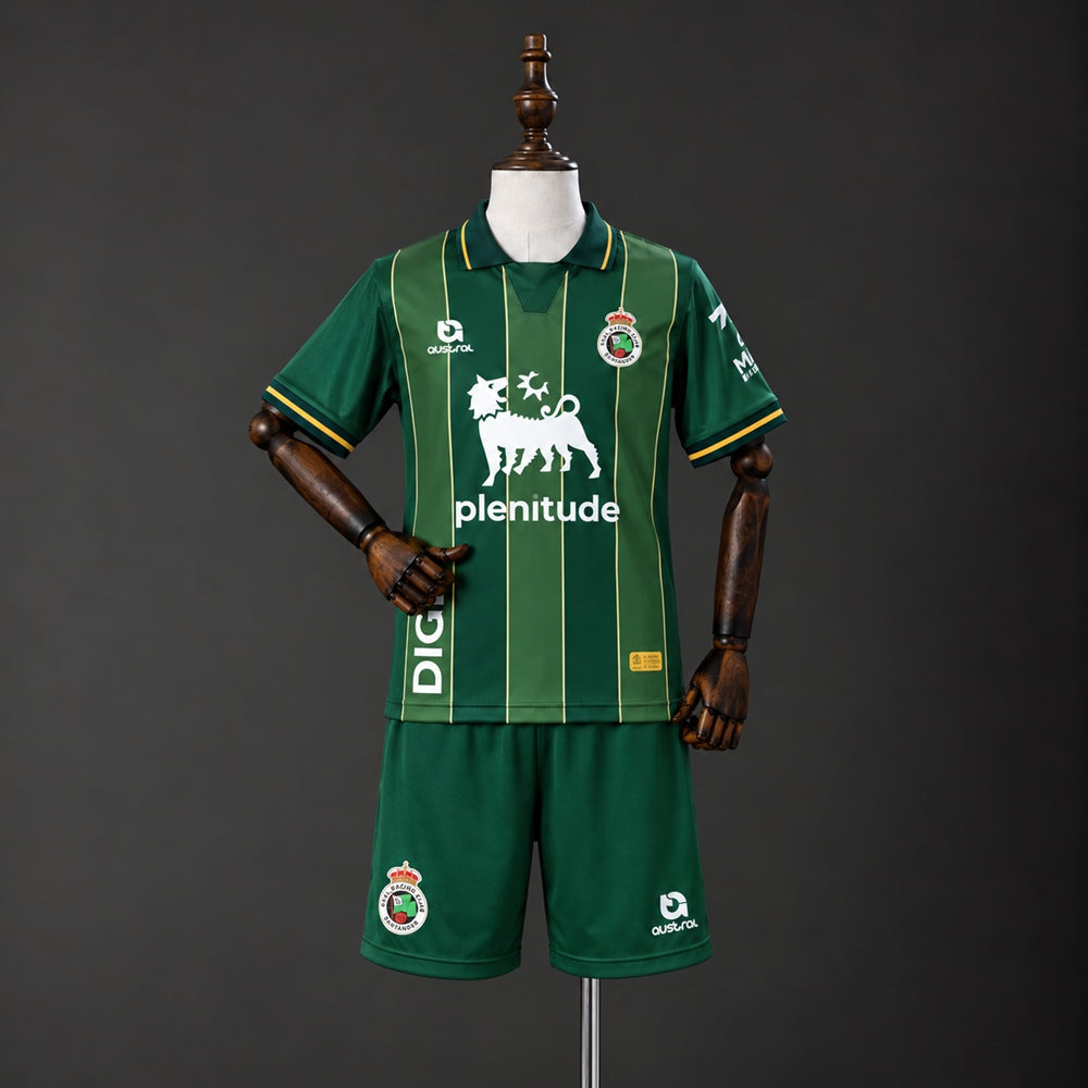 Kit Ensemble Football Racing Santander Extérieur 2026/27 Enfant .