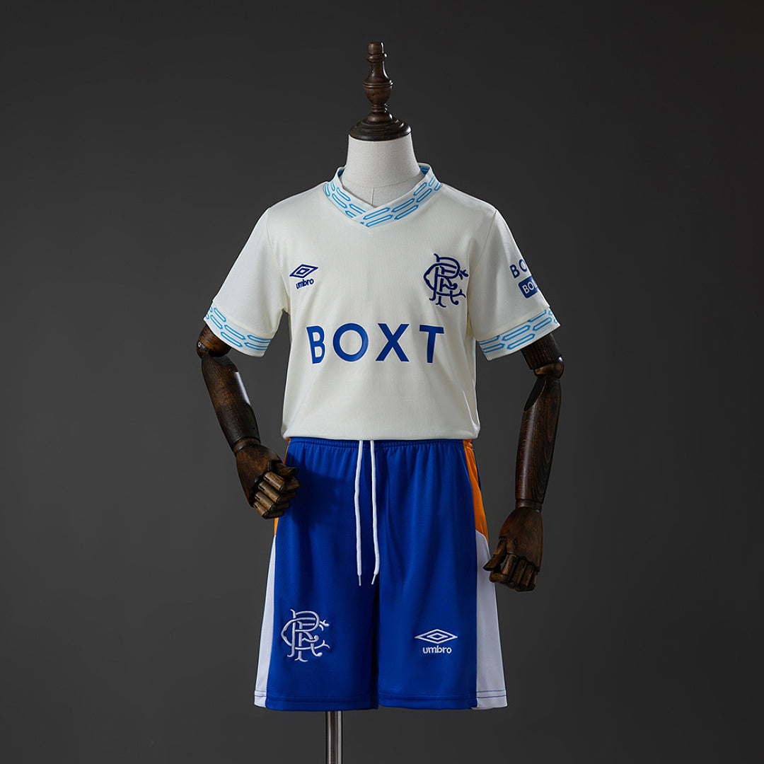 Kit Ensemble Football Rangers Extérieur Enfant 2026/27