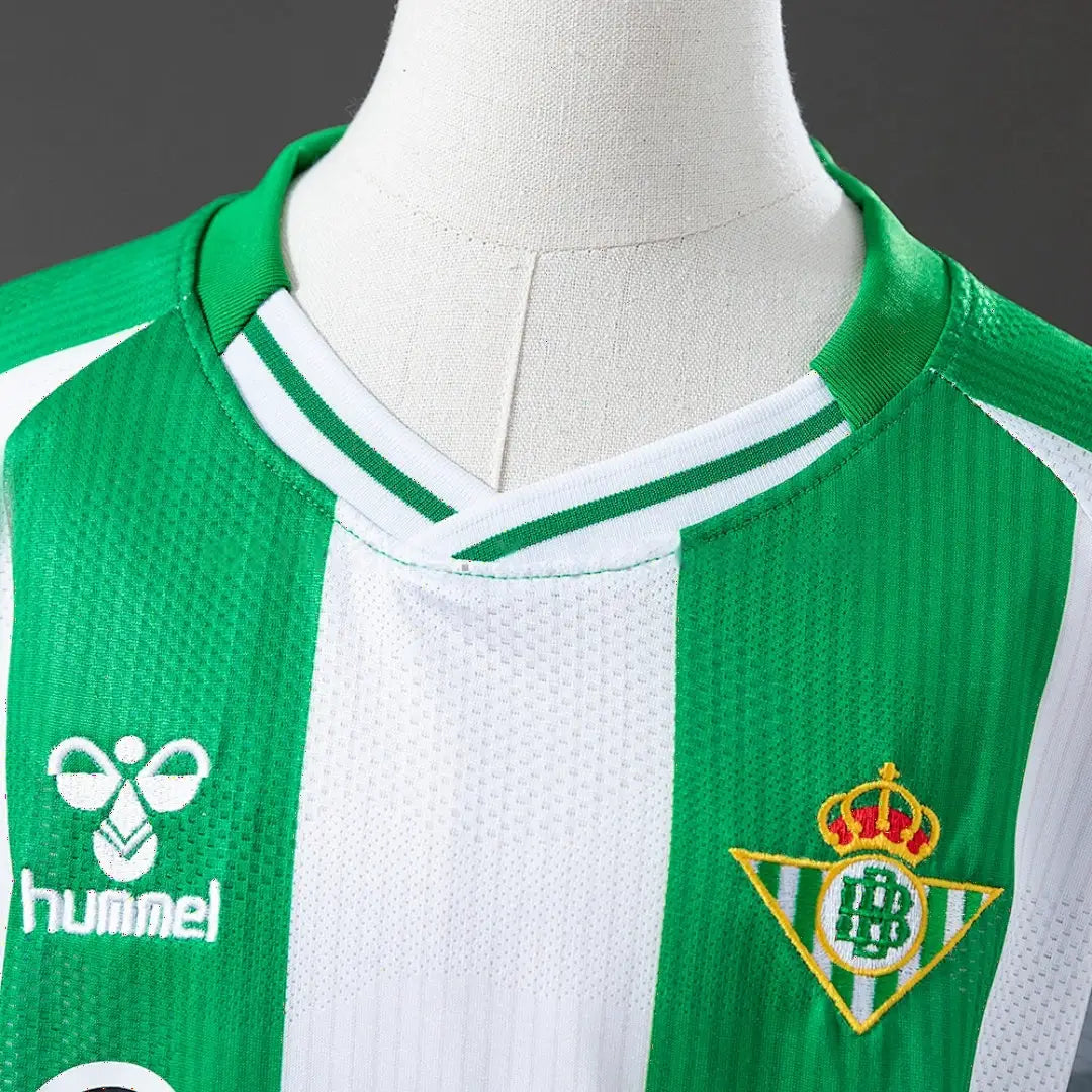 Kit Ensemble Football Real Betis Domicile Enfant 2025/26