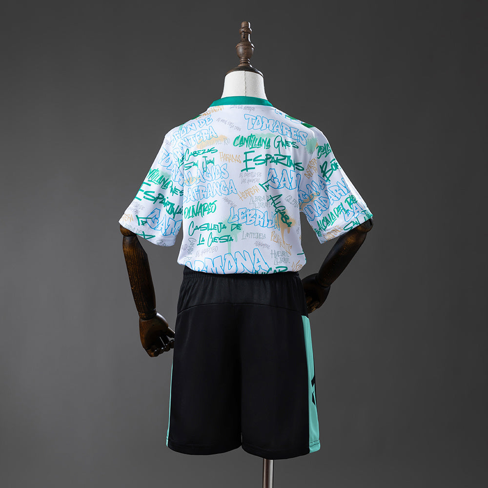 Kit Ensemble Football Real Betis Édition Spéciale Enfant 2025/26.