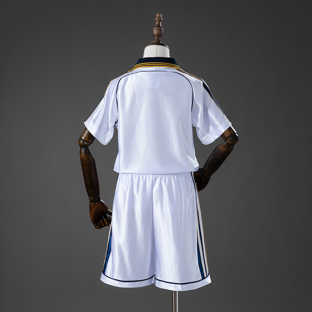 Kit Ensemble Football Real Madrid Domicile Enfant Retro 1998/00