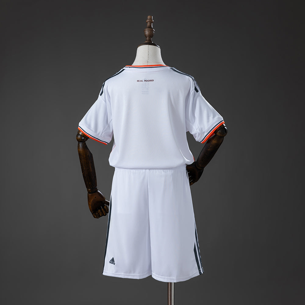 Kit Ensemble Football Real Madrid Domicile Enfant Rétro 2013/14