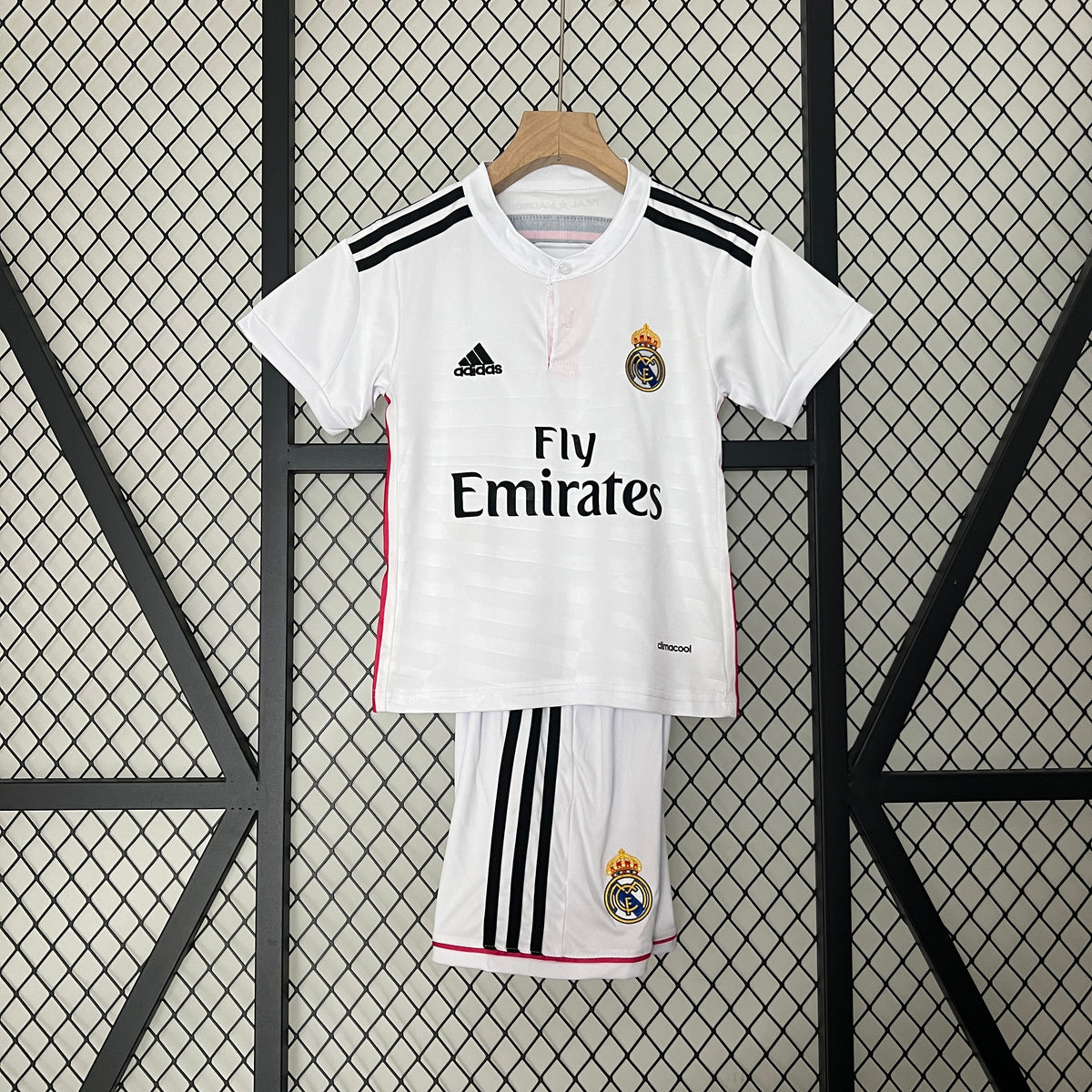 Kit Ensemble Football Real Madrid Domicile Enfant Rétro 2014/15