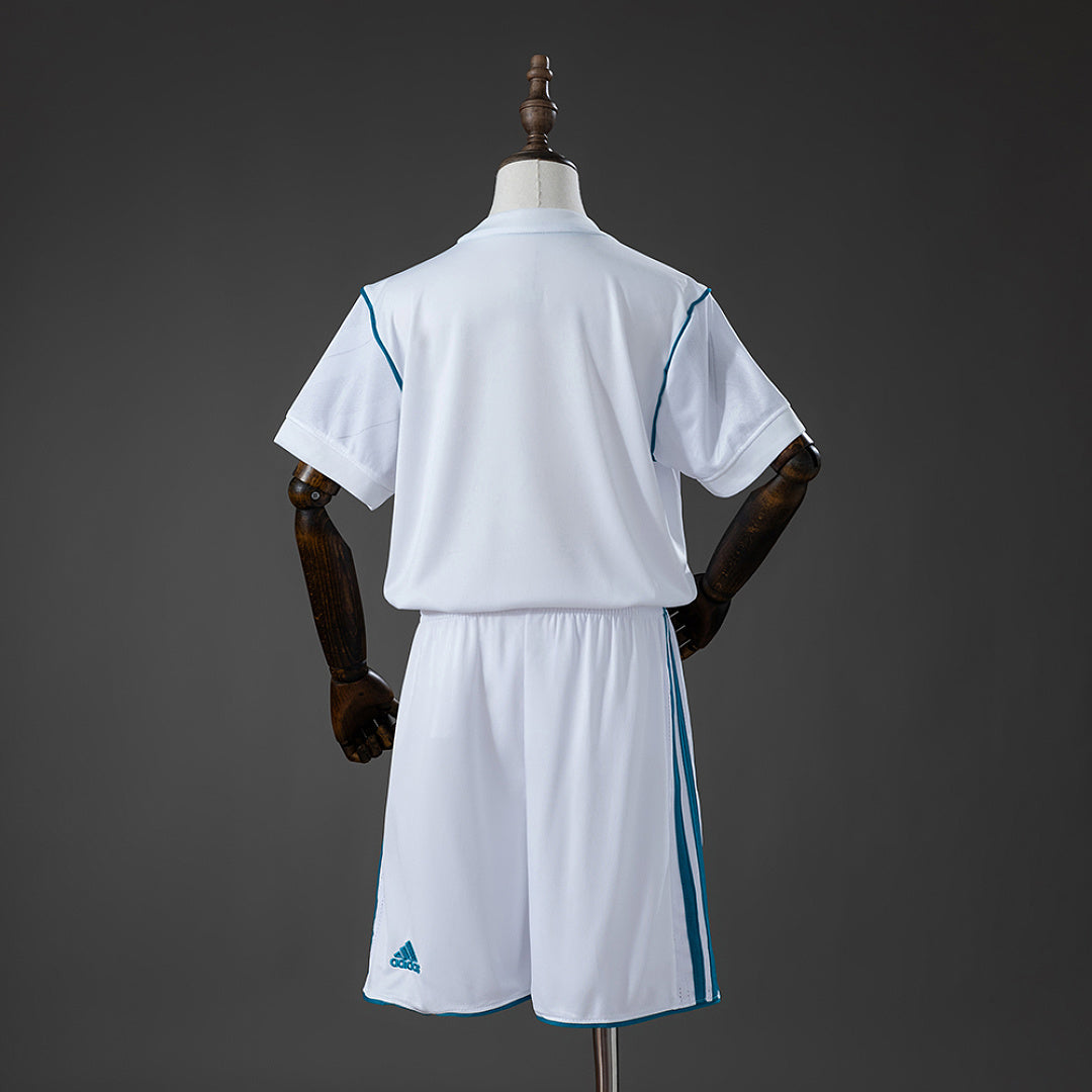 Kit Ensemble Football Real Madrid Domicile Enfant Rétro 2017/18