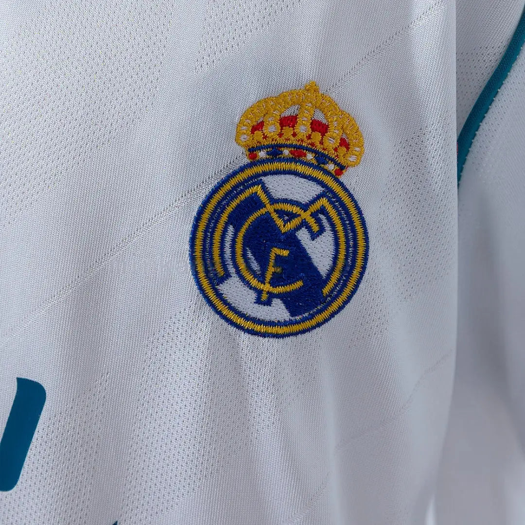Kit Ensemble Football Real Madrid Domicile Enfant Rétro 2017/18