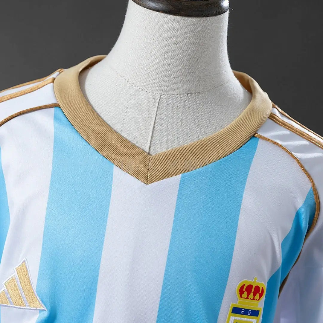 Kit Ensemble Football Real Oviedo Troisième Extérieur Enfant 2025/26