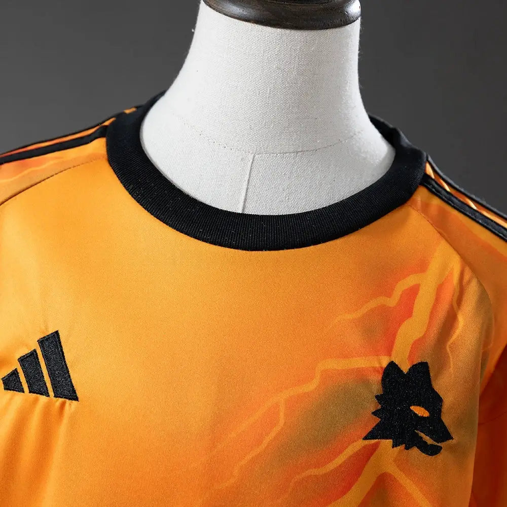 Kit Ensemble Football Roma Extérieur Enfant 2025/26