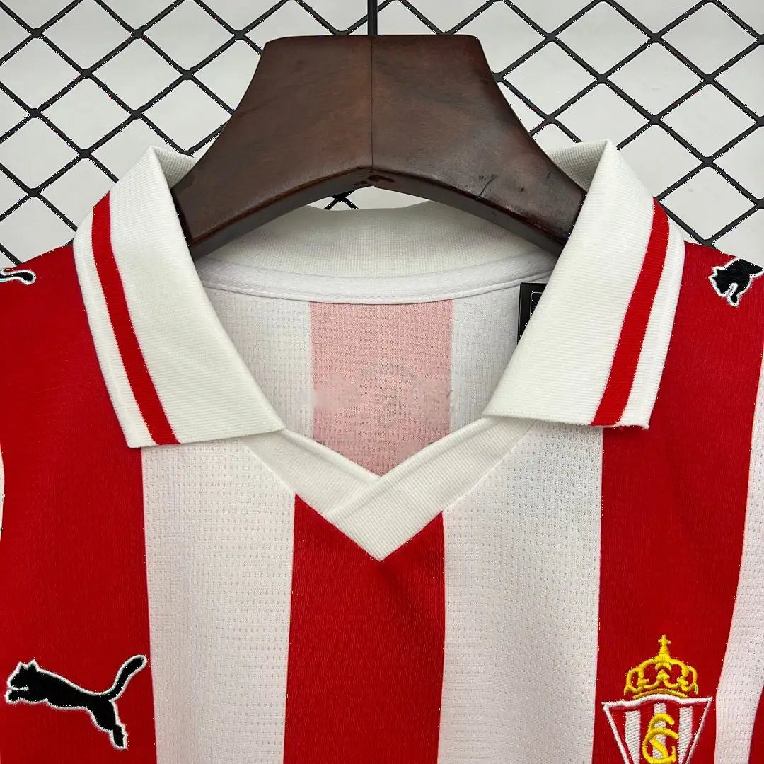 Kit Ensemble Football Sporting Gijon Domicile Enfant 2025/26