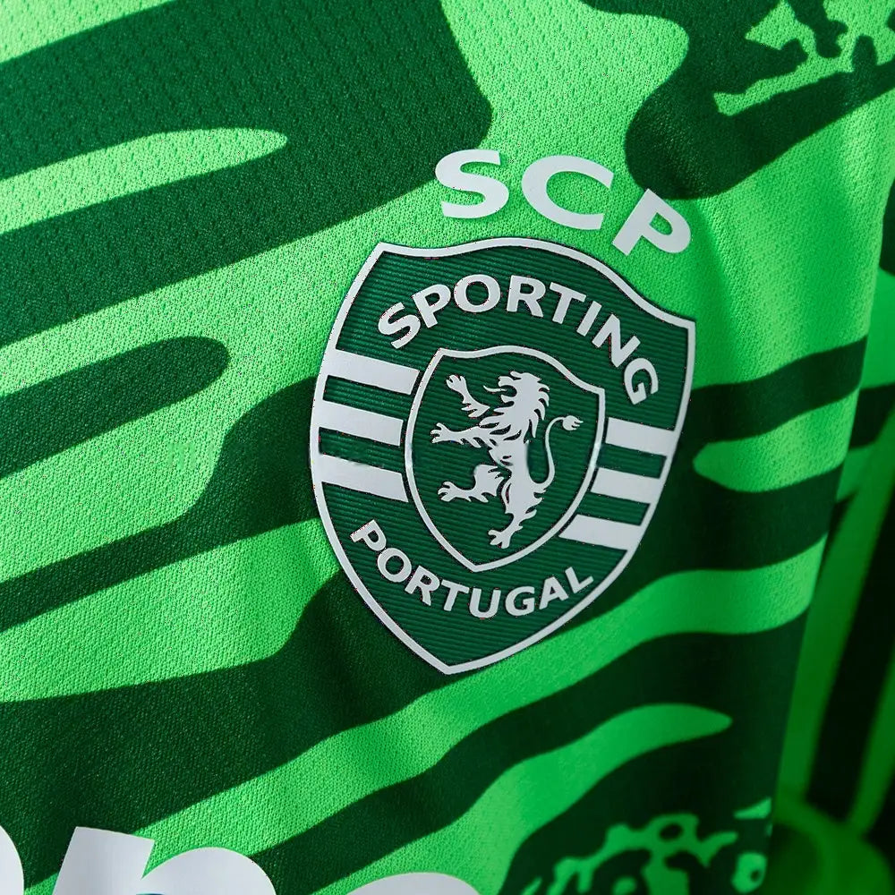 Kit Ensemble Football Sporting Lisbon Gardien Enfant 2025/26.